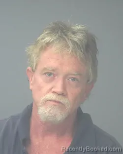 Mugshot of James Grady Jordan booked in Santa Rosa County, Florida on September 14, 2026