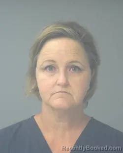 Mugshot of Julie Earlane Waldroup booked in Santa Rosa County, Florida on September 23, 2026