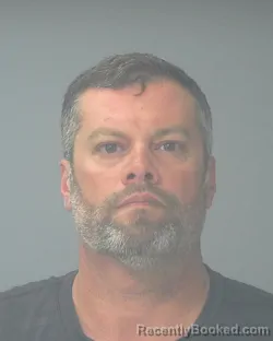 Mugshot of Daniel Lamar Baker booked in Santa Rosa County, Florida on September 23, 2026