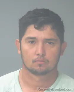 Mugshot of Darwin Jeovany Romero Padilla booked in Santa Rosa County, Florida on September 24, 2026