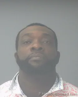 Mugshot of Cavarus Dontrail Lewis booked in Santa Rosa County, Florida on October 6, 2026