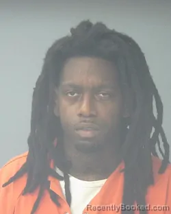 Mugshot of Jujuan Andre George booked in Santa Rosa County, Florida on October 6, 2026