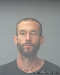 Mugshot of Sean Morgan Reed booked in Santa Rosa County, Florida on October 6, 2026