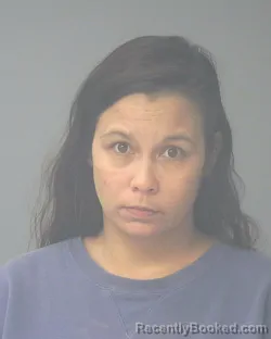 Mugshot of Carly Ann Chambers booked in Santa Rosa County, Florida on October 7, 2026