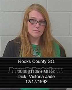 Booking photo from Rooks County, Kansas