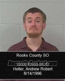 Booking photo from Rooks County, Kansas