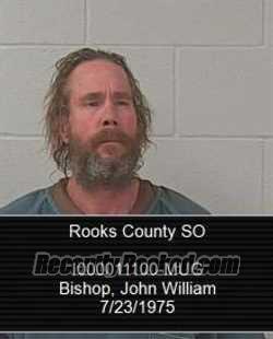 Booking photo from Rooks County, Kansas