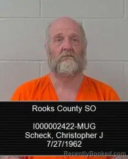Mugshot of Christopher J Scheck