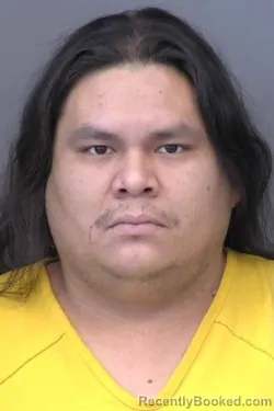 Mugshot of Julius Dakota Eagle Feather Johnson