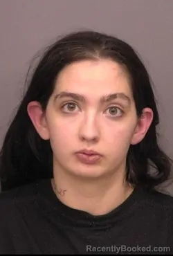 Mugshot of Emma Rose Reidelberger booked in Saline County, Kansas on March 6, 2026