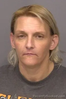 Mugshot of Julie Marie Jones booked in Saline County, Kansas on March 11, 2026