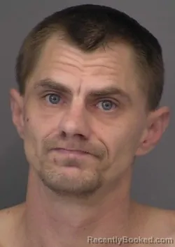 Mugshot of Michael Paul Mattox booked in Saline County, Kansas on March 17, 2026