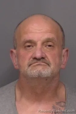 Mugshot of Paul William Coats booked in Saline County, Kansas on March 17, 2026