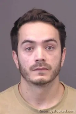 Mugshot of Juan Manual Woodring booked in Saline County, Kansas on March 18, 2026