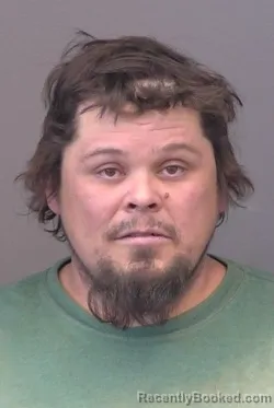 Mugshot of Sean Patrick Mahoney booked in Saline County, Kansas on March 18, 2026