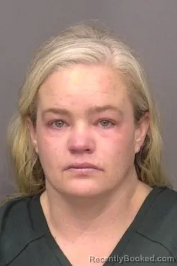 Mugshot of Ashley Renee Owens booked in Saline County, Kansas on March 19, 2026