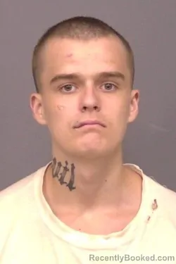 Mugshot of Elijah Christopher Hammon booked in Saline County, Kansas on March 19, 2026