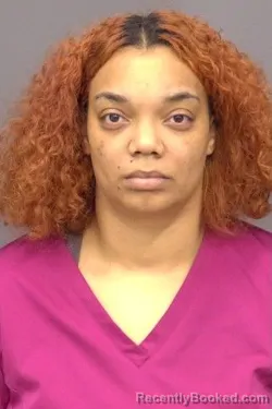 Mugshot of Cerissa Lashon McMillan booked in Saline County, Kansas on March 19, 2026