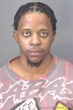 Mugshot of Marquan Shereef McNeal booked in Saline County, Kansas on March 22, 2026