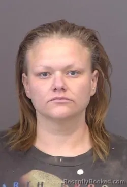 Mugshot of Taren Marie McGaha booked in Saline County, Kansas on March 23, 2026