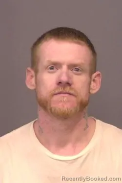 Mugshot of Steven Bradley Wayne Johnson booked in Saline County, Kansas on March 24, 2026