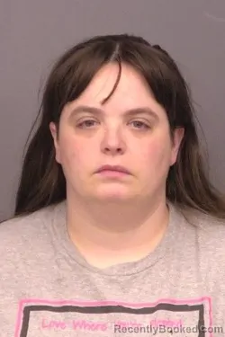 Mugshot of Bethany Joyce Sanstrum booked in Saline County, Kansas on March 24, 2026