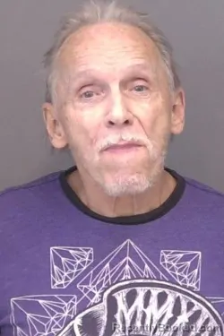 Mugshot of Allen Ray Unselt booked in Saline County, Kansas on March 25, 2026