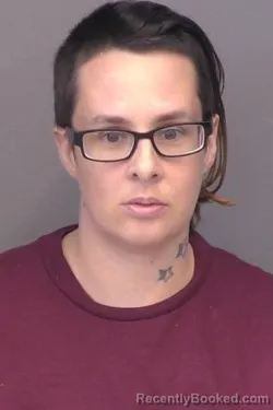 Mugshot of Chelsea Rose Nelson booked in Saline County, Kansas on March 25, 2026