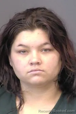 Mugshot of Catherine Annmarie Robertson booked in Saline County, Kansas on March 25, 2026