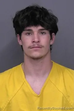 Mugshot of Tryston Anthony Ryan Roberts booked in Saline County, Kansas on March 25, 2026