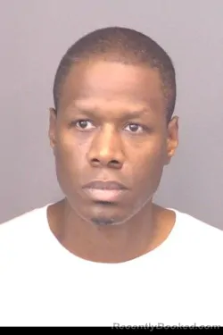 Mugshot of Andrece Dontae Poole booked in Saline County, Kansas on March 27, 2026