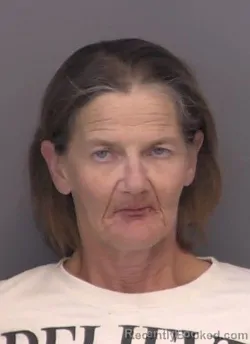 Mugshot of Rachel Louella Vogan booked in Saline County, Kansas on March 27, 2026