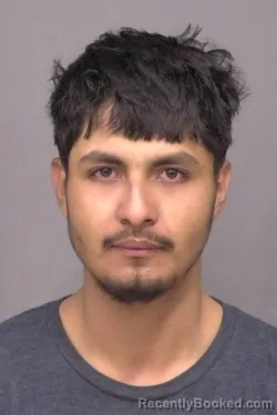 Mugshot of Oscar Almaguer Torres booked in Saline County, Kansas on March 28, 2026