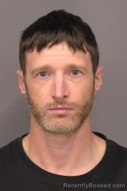 Mugshot of Christopher Michael Clark booked in Saline County, Kansas on March 30, 2026