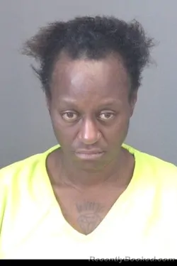 Mugshot of Ericka Lashawn Barber booked in Saline County, Kansas on March 31, 2026