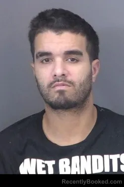 Mugshot of Anthony Perez booked in Saline County, Kansas on March 31, 2026