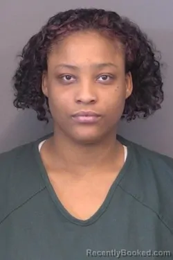 Mugshot of Arianna Rochelle Delaughter booked in Saline County, Kansas on April 2, 2026