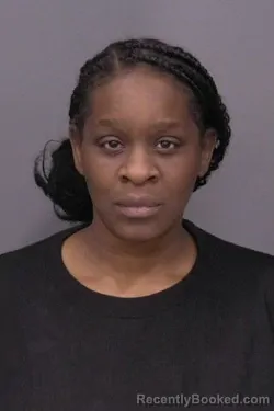 Mugshot of Gloria Nicole Carruthers booked in Saline County, Kansas on April 5, 2026