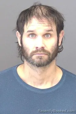 Mugshot of Nathan Scott Gentry booked in Saline County, Kansas on April 6, 2026