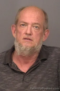 Mugshot of Dennis Franklin Hammack booked in Saline County, Kansas on April 22, 2026