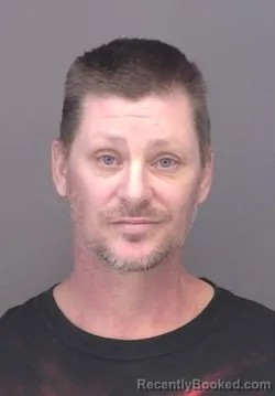 Mugshot of Curtis Ray Riggle booked in Saline County, Kansas on April 24, 2026