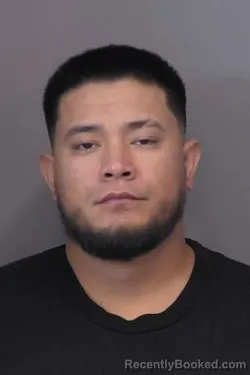 Mugshot of Jesus Alberto Ruiz booked in Saline County, Kansas on April 24, 2026