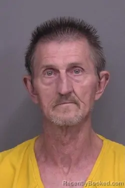 Mugshot of Ricky John Schmidt booked in Saline County, Kansas on April 24, 2026