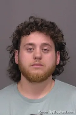 Mugshot of Hunter Lynn Brown booked in Saline County, Kansas on April 25, 2026