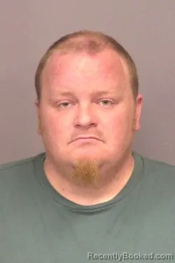 Mugshot of Terry James Rhodenbaugh booked in Saline County, Kansas on April 25, 2026