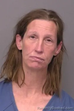 Mugshot of Christine Kaylin Musgrove booked in Saline County, Kansas on April 29, 2026