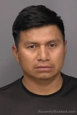 Mugshot of Marcial Juarez Alvarez booked in Saline County, Kansas on May 2, 2026