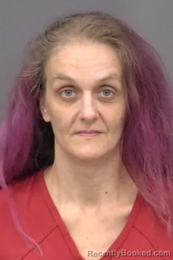 Mugshot of Rae Lynn Armstrong booked in Saline County, Kansas on May 2, 2026