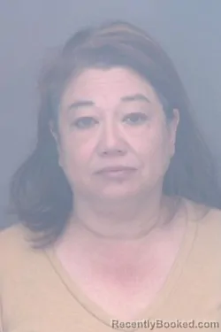 Mugshot of Lieu Ann Everhart booked in Saline County, Kansas on May 4, 2026