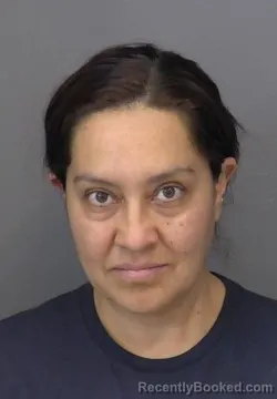 Mugshot of Erika Liliana Abplanalp booked in Saline County, Kansas on May 13, 2026